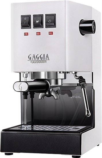 Gaggia Classic Plus White Pakovy kavovar 8710103940234