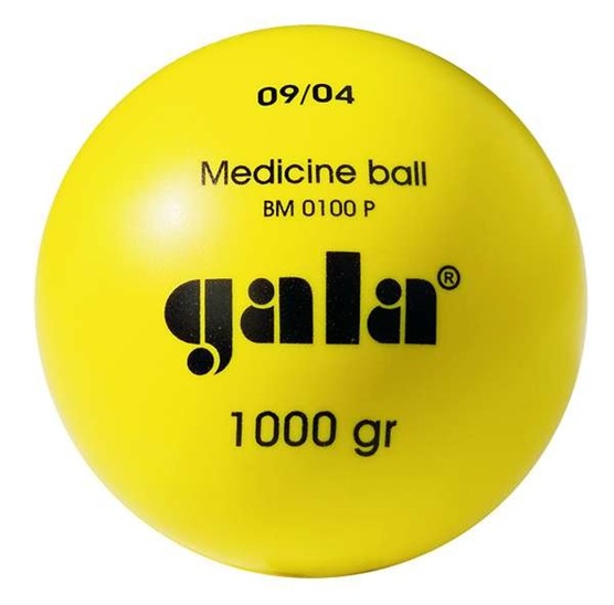 GALA 39471 Míč medicinbal plastový 1 kg 8590001109090