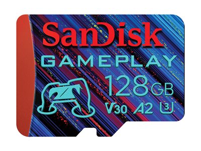 GamePlay microSDXC 128GB 190MB/s UHS-I SDSQXAA-128G-GN6XN