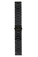 Garett řemínek 22 mm, černý kovový STRAP_V_BLK_STL