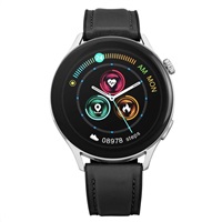 Garett Smartwatch Men Elegance RT černá kůže MEN_ELEG_RT_BLACK_LEATHER