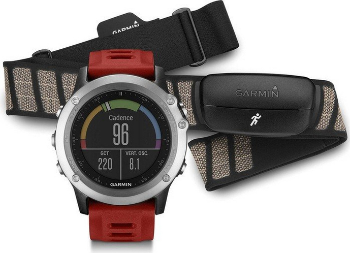 Garmin Fénix 3, Silver , Performer Bundle 010-01338-16
