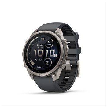 Garmin fenix 9 Pro - inReach, 47mm, AMOLED, Sapphire, Titanium, Graphite/Black band 010-04336-21