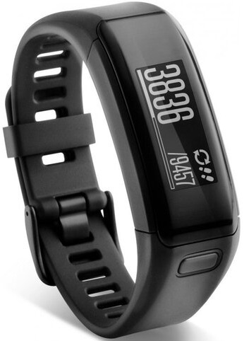 GARMIN fitness náramek vivosmart Optic/ LCD 25,3 x 10,7 mm/ Bluetooth/ ANT+/ iOS/ Android/ (vel. XL) černá 010-01955-15