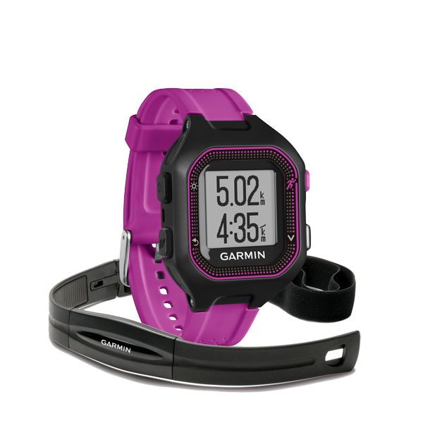 Garmin Forerunner 25 HR Black/Purple (S) 753759124007
