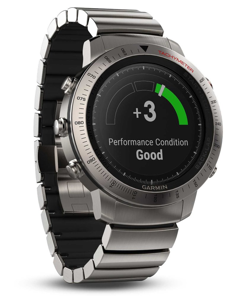 GARMIN GPS chytré hodinky fenix Chronos Titanium Optic 010-01957-01