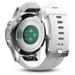 GARMIN GPS chytré hodinky fenix5S Silver Optic, White band 010-01685-00