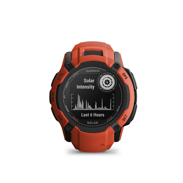 Garmin GPS sportovní hodinky Instinct 2 2X Solar (Red) 010-02805-01