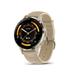 GARMIN VENU 3S, French Gray/Soft Gold, Leather 010-02785-55
