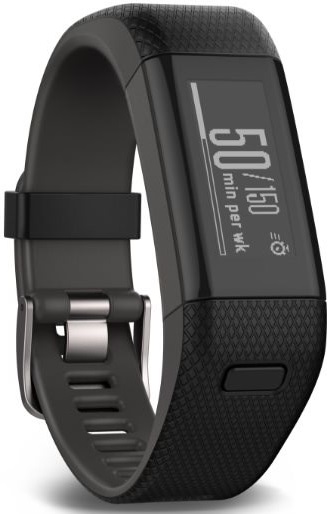Garmin vívosmart HR + GPS, Black, XL 010-01955-45