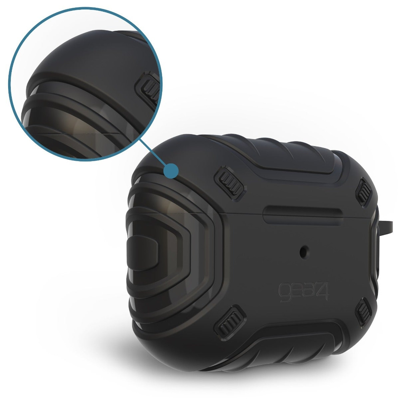 GEAR4 Apollo Snap pouzdro pro AirPods Pro - černý 702009640