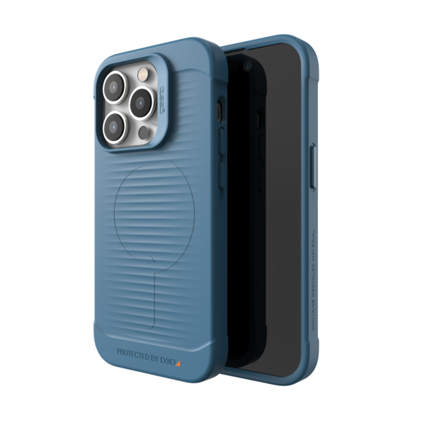 GEAR4 Havana Snap kryt iPhone 14 Pro modrý 702010062