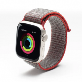 GEAR4 spor. řemínek Apple Watch 41/40/38mm červená 705009514