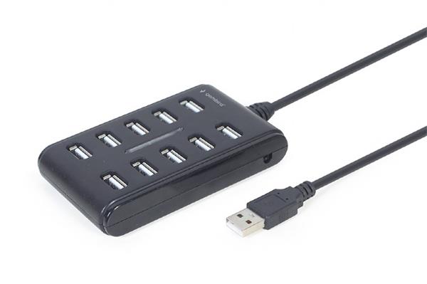 Gembird 10-port USB 2.0 hub UHB-U2P10P-01