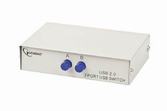 Gembird 2-port manual USB switch DSU-21