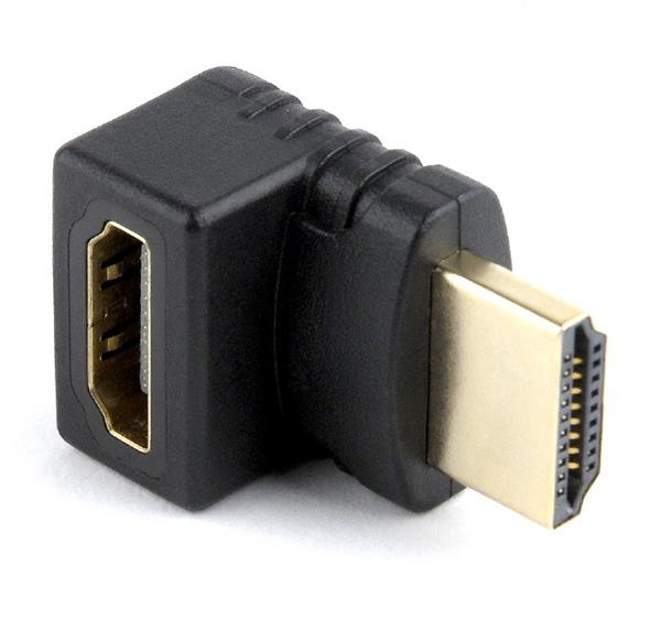 Gembird adaptér HDMI (M) / HDMI (F)pravouhlý, 270° smerom nahor A-HDMI270-FML