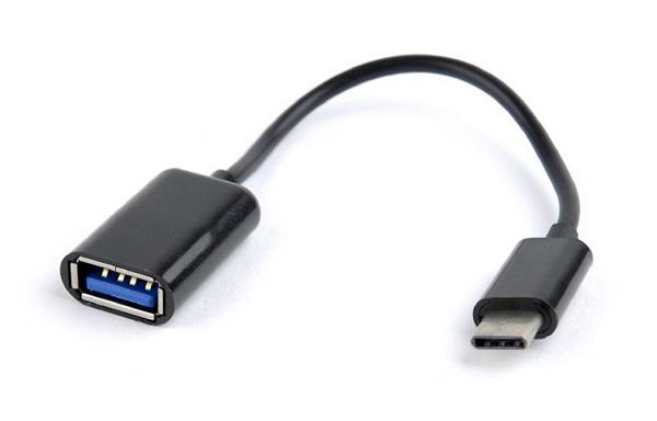 Gembird adaptér OTG USB 2.0 (F) / USB-C, kábel 15cm