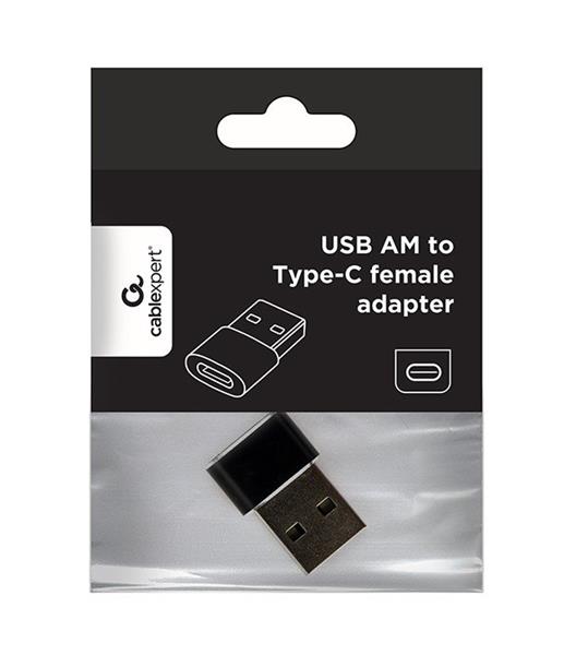 Gembird adaptér USB-A (M) / USB-C (F)