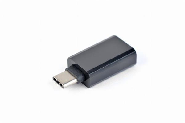 Gembird adapter USB type-C plug (M) to USB type-A (F), black