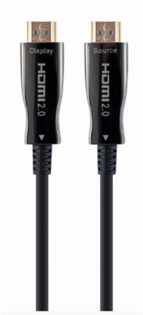 GEMBIRD aktivní optický HDMI kabel s Ethernetem, vysokorychlostní, série AOC Premium, délka 10 m CCBP-HDMI-AOC-10M-02
