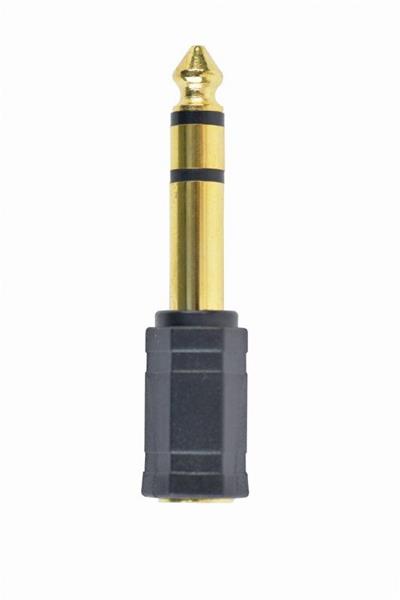 Gembird audio adapter jack 6.35 mm(M) > jack 3.5 mm(F)