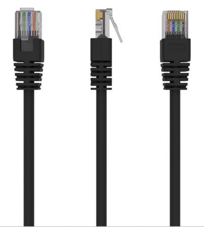 GEMBIRD Eth Patch kabel c5e UTP 0,5m BLACK