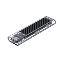 GEMBIRD externí box pro M.2 NVMe disky, USB 3.0, hliník a plast, černá EE2280-U3C-02