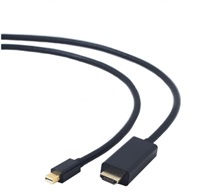 GEMBIRD Kabel CABLEXPERT miniDisplayPort na HDMI, 4K, M/M, 1,8m CC-mDP-HDMI-6