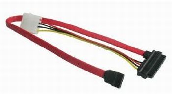 GEMBIRD Kabel SATA napájecí + datový combo