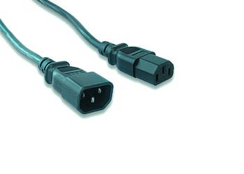 GEMBIRD Kabel síťový, prodlužovací, 3m VDE 220/230V napájecí PC-189-VDE-3M