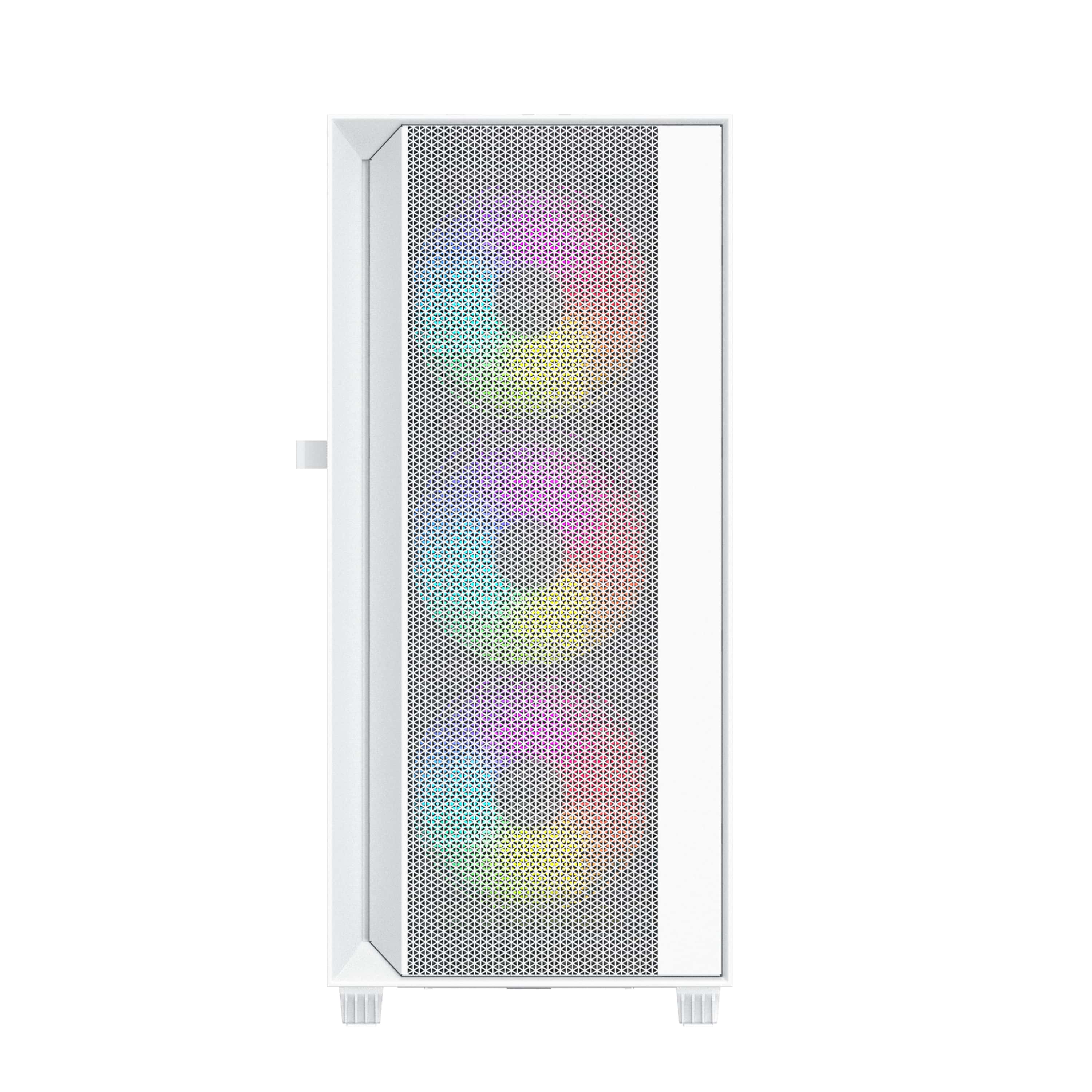 Gembird Midi Tower Fornax 4000 AGRB bílá CCC-FC-4000W