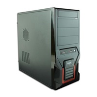 Gembird MidiTower CCC-J-01 bez zdroje, černá