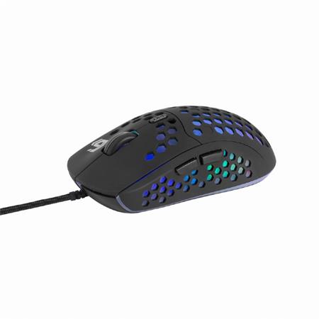 Gembird Myš RAGNAR RX400, podsvícená, 6 tlačítek, 7200DPI, USB, černá MYS05327H