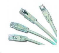 Gembird patch kábel Cat6 FTP, 0.5 m, šedý