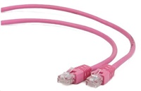 Gembird Patch kábel RJ45, cat. 5e, UTP, 3m, ružový
