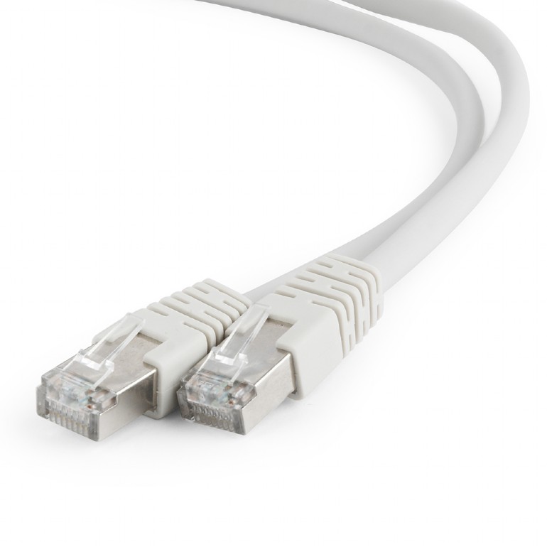 Gembird Patch kábel RJ45, cat. 6A, SFTP, LSZH, 2m, sivý