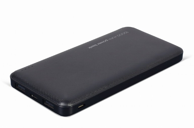 GEMBIRD powerbanka 10 000 mAh černá PB10-02