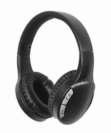 GEMBIRD Sluchátka BTHS-01, mikrofon, Bluetooth, černé BTHS-01-BK