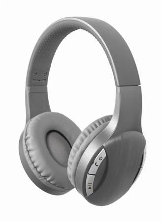 GEMBIRD Sluchátka BTHS-01, mikrofon, Bluetooth, stříbrné BTHS-01-SV