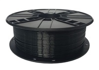 GEMBIRD Struna pro 3D tisk,PETG,1,75mm,1Kg,černá 3DP-PETG1.75-01-BK