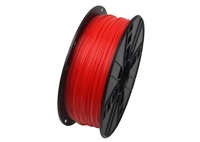 GEMBIRD Tisková struna (filament) PLA, 1,75mm, 1kg, fluorescentní, červená 3DP-PLA1.75-01-FR