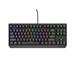 Genesis herní klávesnice THOR 230/TKL/RGB/Outemu Brown/Drátová USB/US layout/Černá NKG-2079