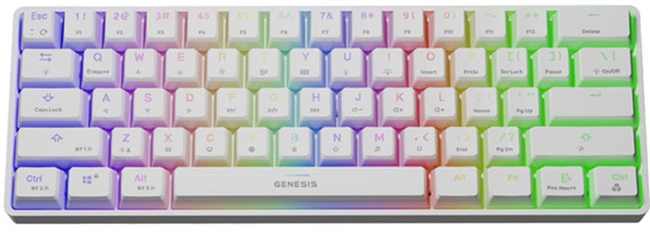 Genesis THOR 660 Gateron Red bílá 5901969432282