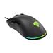 Genesis tichá herní optická myš Krypton 200 6400DPI, RGB, SW, černá NMG-1713