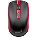 GENIUS ECO-8150 Red/ 1200 dpi/ bezdrátová/ dobíjecí/ Copilot/ 4tlačítková/ USB-A/ USB-C/ černočervená 31030045401