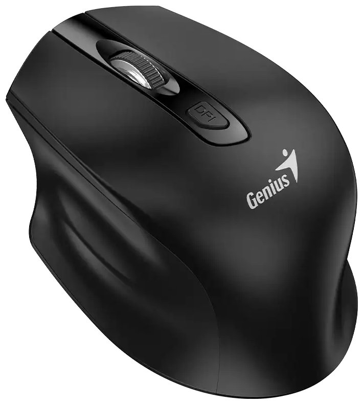 GENIUS Ergo 8235SL BT/ 2400 dpi/ bezdrátová/ pro leváky/ dualní BT+2,4GHz/ tichá/ Copilot/ 6tlačítková/ čern 31030057400