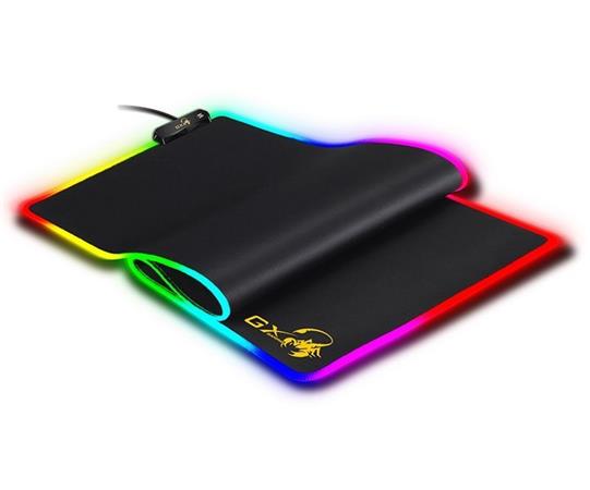 GENIUS GX GAMING GX-Pad 800S RGB podsvícená podložka pod myš 800x300x3mm, černo-červená 31250003400
