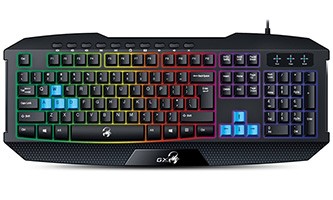 Genius GX GAMING Scorpion K215 klávesnica káblová (USB) CZ/SK, čierna 31310474118