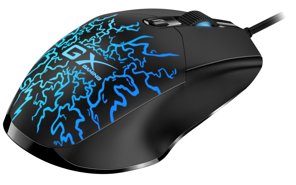 GENIUS GX GAMING Scorpion M300 Crack/ drátová/ RGB podsvícení/ 800-2400 dpi/ USB/ 4tlačítka/ černá 31040010401