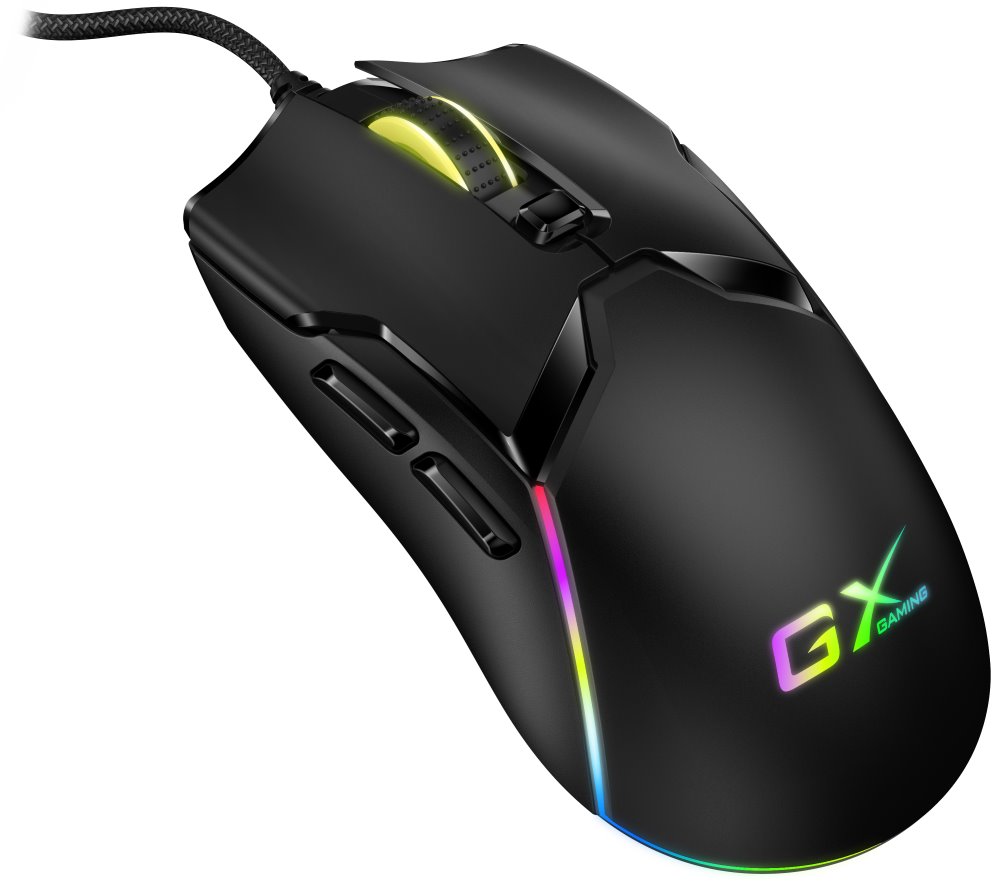 GENIUS GX GAMING Scorpion M700/ drátová/ RGB podsvícení/ 800-7200 dpi/ USB/ 6tlačítek/ černá 31040009400